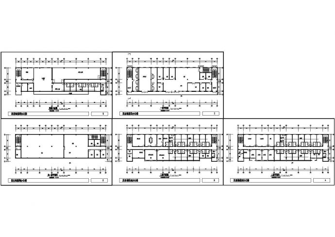 办公楼设计_某跨国公司小型办公楼建筑设计CAD全套图纸_图1