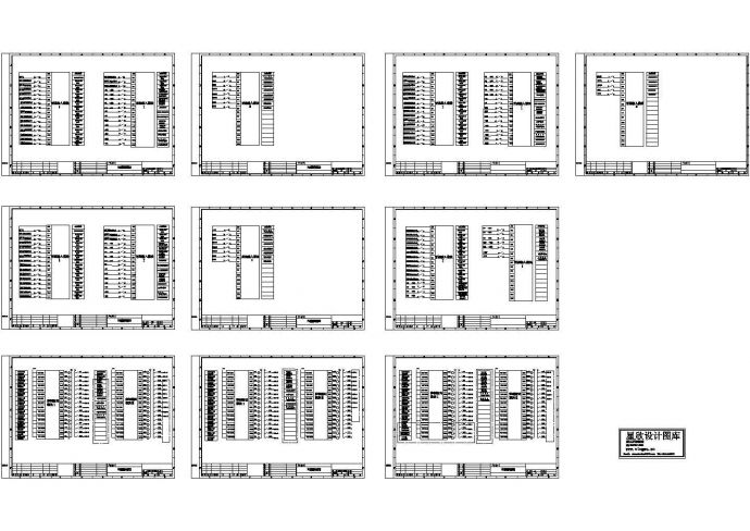 某标准型号可编程控制器电气原理设计CAD图纸_图1