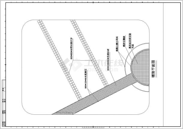 某花园绿化规划设计cad全套施工图（甲级院设计）-图二