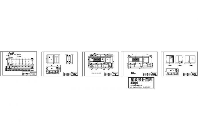 某标准型号ZBW-630配电箱电气原理设计CAD图纸_图1