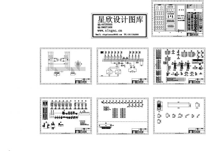 某标准型号直流屏设备电气原理设计CAD图纸_图1