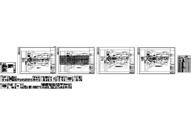 居住区环境景观设计全套施工图（含施工设计总说明）-图一