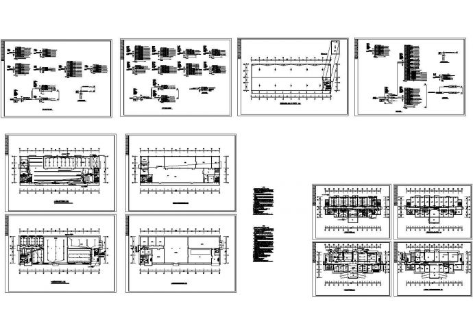 某跨国公司工厂电气施工CAD全套图纸_图1