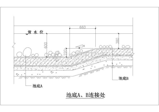 某景观树池设计cad施工详图（大院设计）-图一