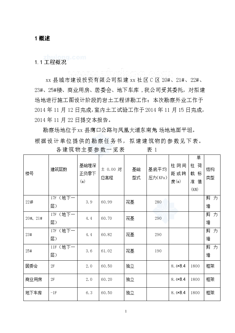 [河南]城中村改造项目岩土工程勘察报告