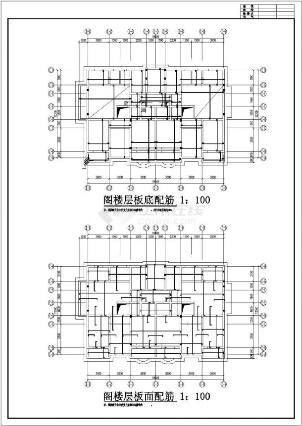 郑州某小区1900平米5层砖混结构住宅楼建筑设计CAD图纸（带阁楼）-图一