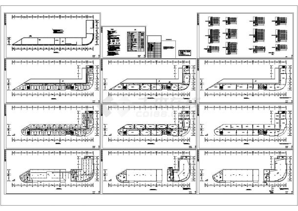 办公楼设计_广州市某化肥厂3层办公楼电气设计CAD施工图-图一