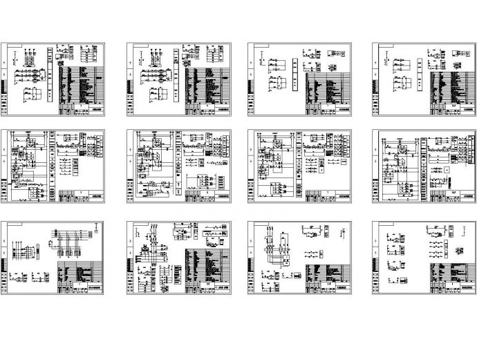 某公司10KV高压配电柜设计cad全套电气原理图（甲级院设计）_图1