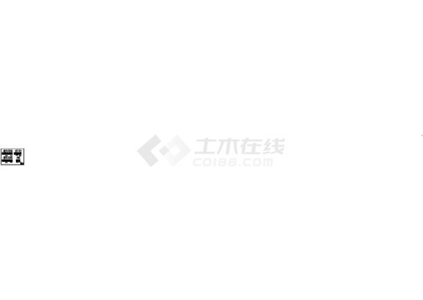 厦门某高层金融大厦高压配电系统设计CAD施工图-图二