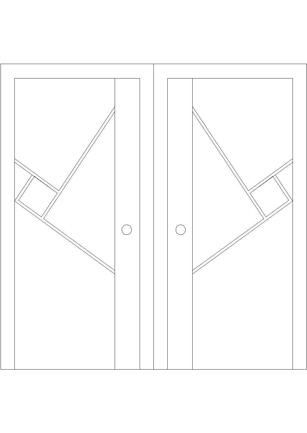 经典室内家装门系列设计cad常用素材立面图块图集（标注详细，种类齐全）