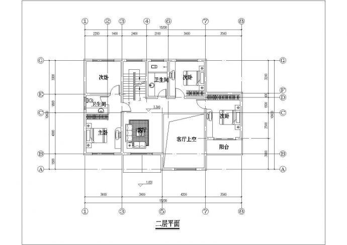 南宁市某现代化村镇460平米四层框混结构乡村别墅CAD建筑设计图纸_图1