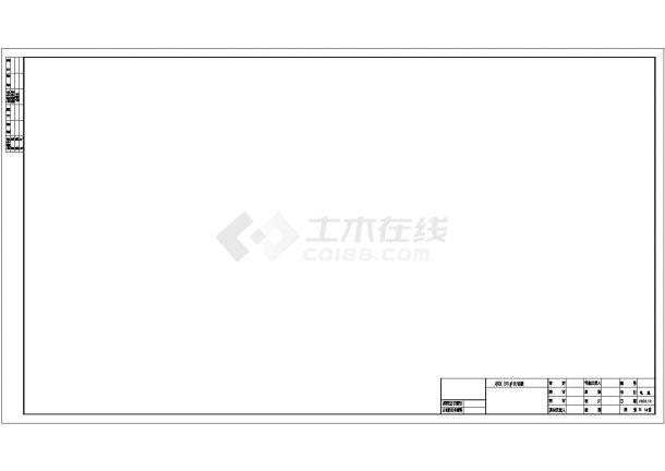 某六层小区住宅楼电气施工cad图，共十四张-图二