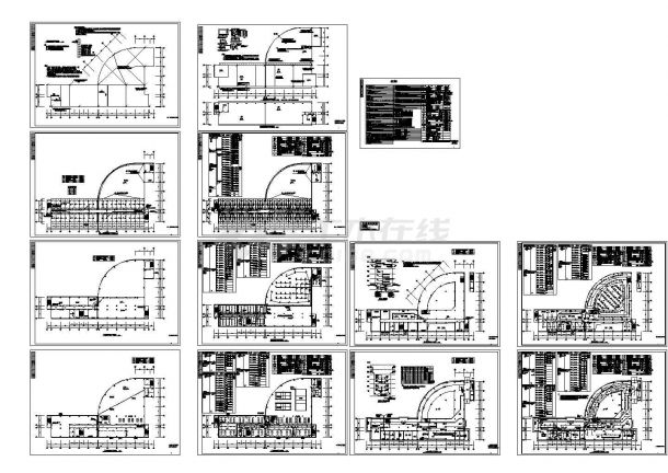 合肥市某机械厂5层综合楼电气系统设计CAD施工图-图一