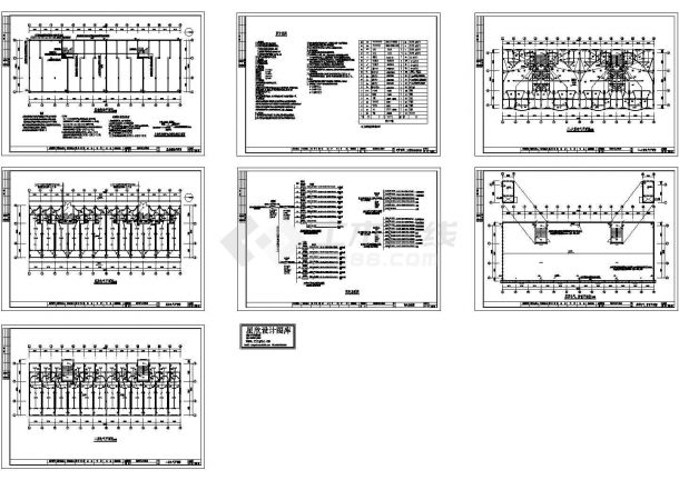 广州市白云区某6层综合楼电气设计CAD施工图-图一
