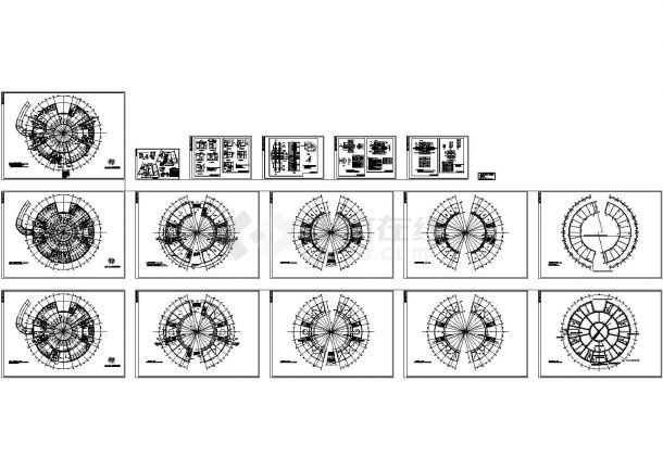 太仓市某3层商业大楼电气系统设计CAD施工图-图一