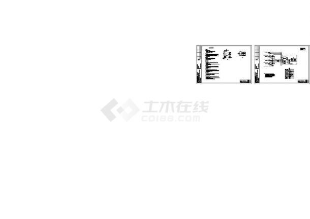 上海浦东新区某商务办公小区CCTV系统设计CAD施工图-图二