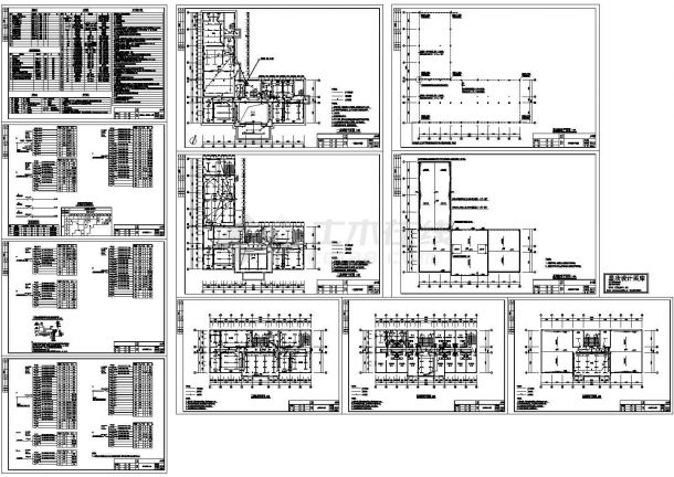 办公楼设计_北京海淀区某工程公司5层办公楼电气设计CAD施工图-图一