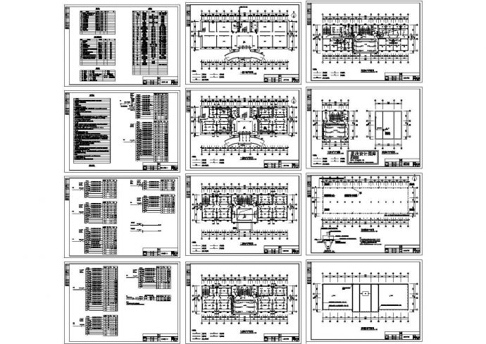 办公楼设计_成都市某工厂5层办公楼电气设计CAD施工图_图1