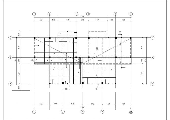 佛山市平湖新村3层砖混结构乡村别墅CAD建筑设计图纸_图1