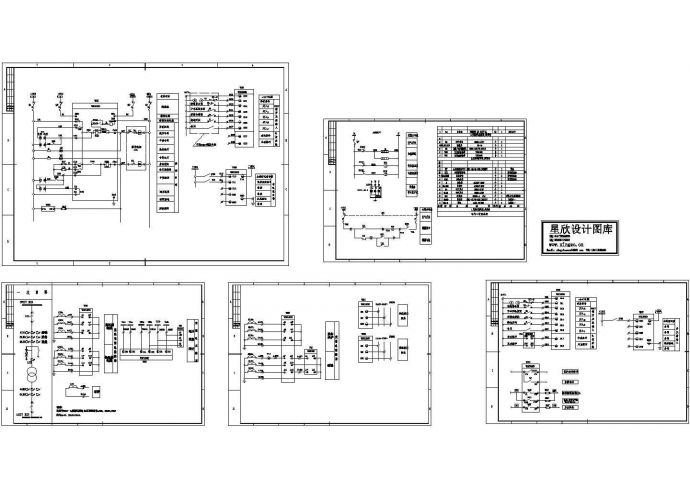 某标准型35kv主变控制电气系统原理设计CAD图纸_图1