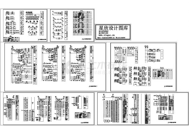 某标准型110kV工程主变保护电气系统原理设计CAD图纸-图一