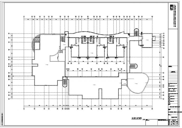 合肥市某幼儿园3层砖混结构教学楼全套给排水系统设计CAD图纸_图1