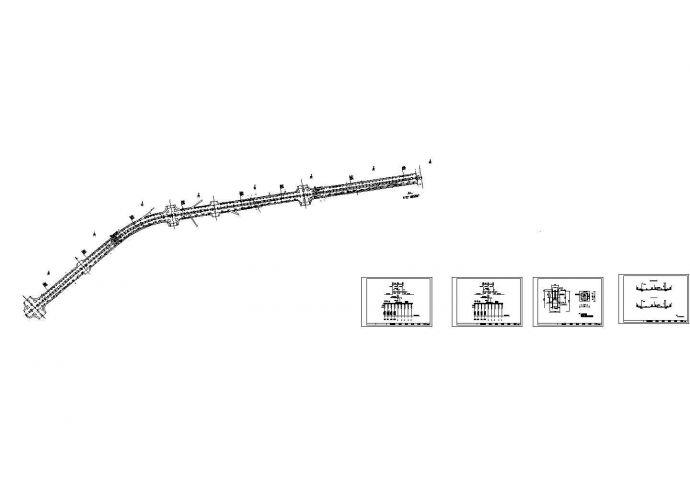 成都市金牛区某道路照明系统设计CAD施工图_图1