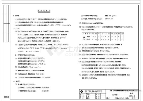 【苏州】某郊区换热站旧城改造全套设计施工cad图-图二