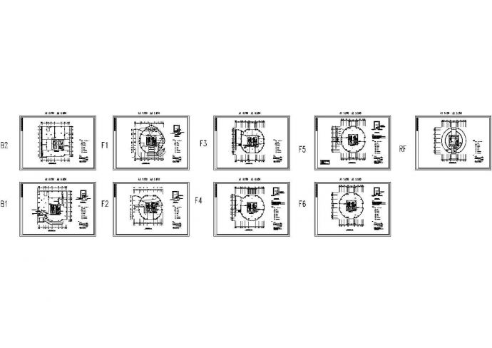 某标准型卷楼宇自控部分电气控制原理设计CAD图纸_图1