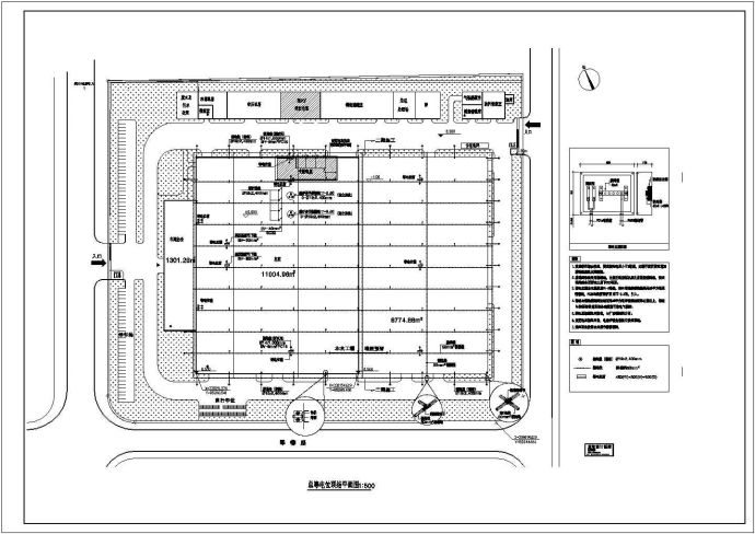 厂房设计_漳州市某工厂厂房总等电位联结平面设计CAD施工图_图1