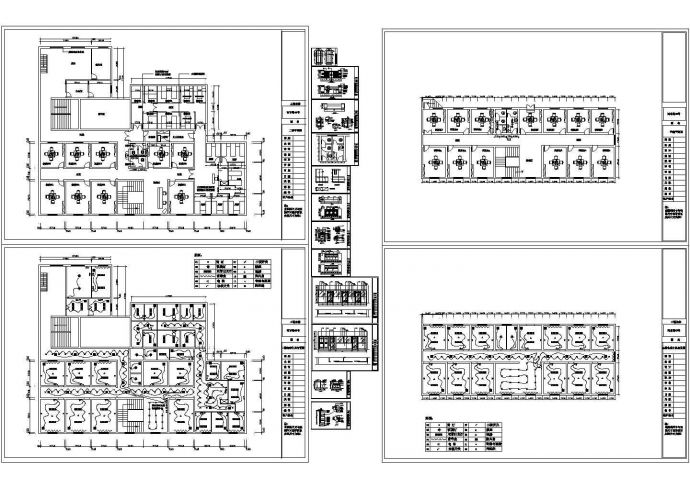 某地区棋牌足浴会所建筑设计CAD全套图纸_图1