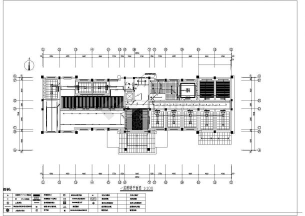 河村便民服务中心+文化礼堂电设计CAD图-图一