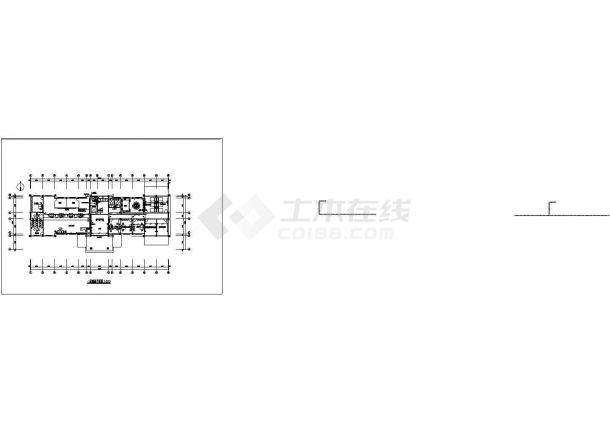 河村便民服务中心+文化礼堂电设计CAD图-图二