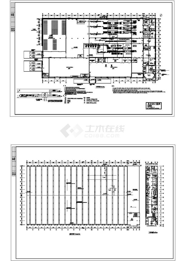 东莞某单层传达室内部电视电话系统设计CAD施工图-图二