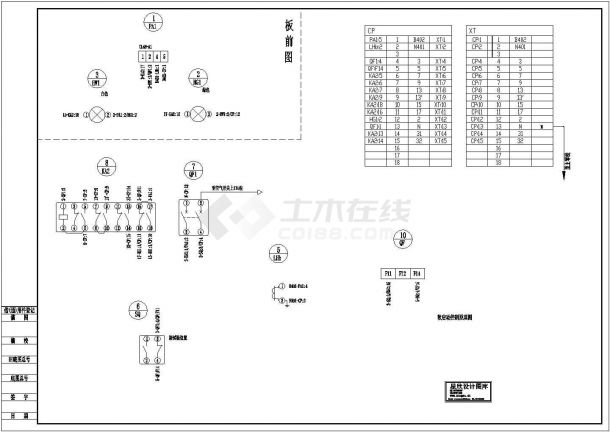 苏州某电子厂低压配电系统设计CAD施工图（4套）-图一