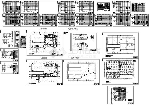 扬州市某大型制药厂制药车间动力系统设计CAD施工图-图一