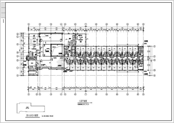 休闲度假酒店建筑设计CAD详细参考图-图二