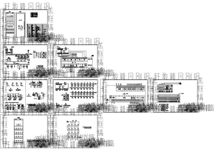某35KV变电站设计cad全套综合自动化系统图纸（甲级院设计）_图1