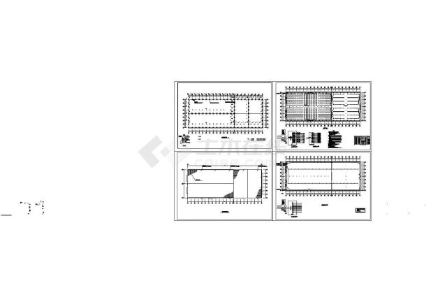 南京某大型制药厂车间电气系统设计CAD施工图-图二