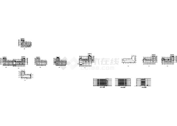 某高档小区家居户型室内装修设计CAD全套图纸-图一