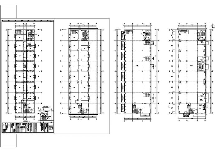 多层办公楼电气设计施工CAD图纸_图1