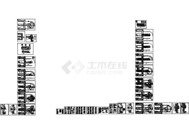 扬州市某高级中学7层教学楼电气系统设计CAD施工图-图一