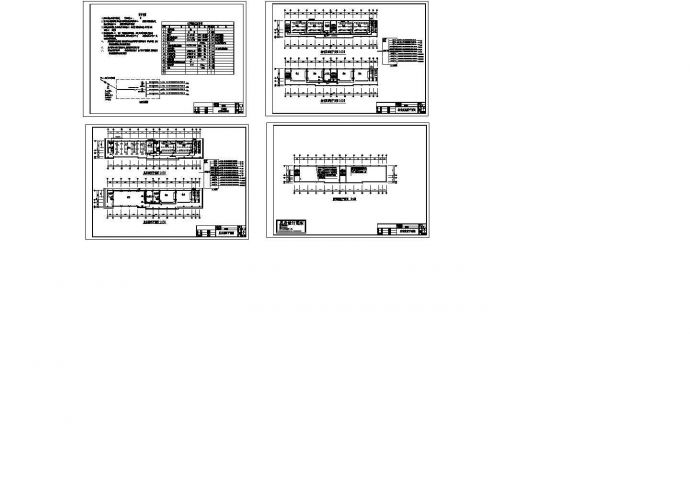 厦门某大学多媒体教学楼电气系统设计CAD施工图_图1