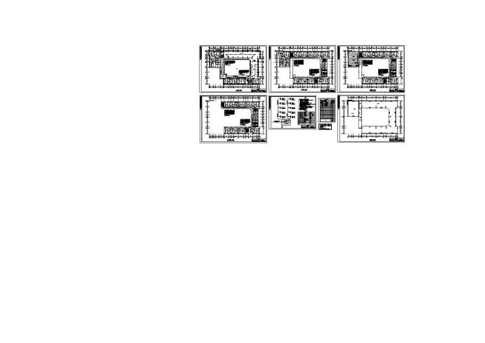 合肥市某实验中学4层教学楼电气系统设计CAD施工图_图1