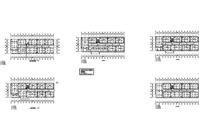 温州某实验中学4层教学楼电气系统设计CAD施工图_图1