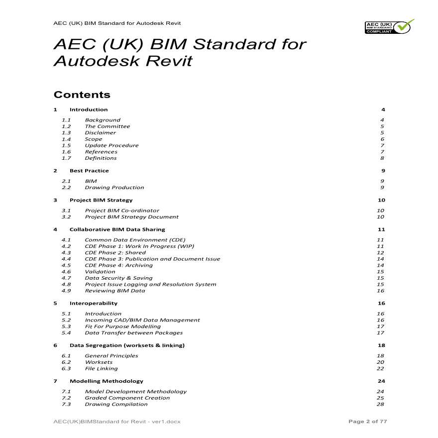 英国BIM实施标准(使用Revit平台) v1-图二