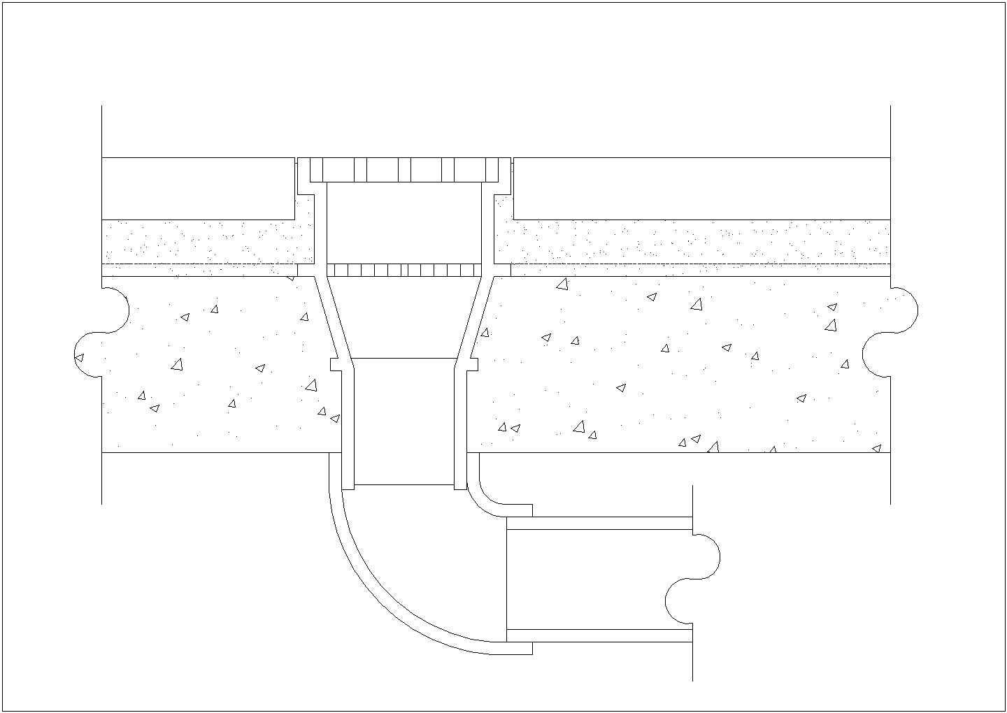 某水景墙规划设计cad建筑施工详图