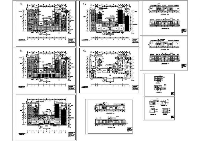某综合三甲医院建筑工程装饰施工CAD全套图纸_图1