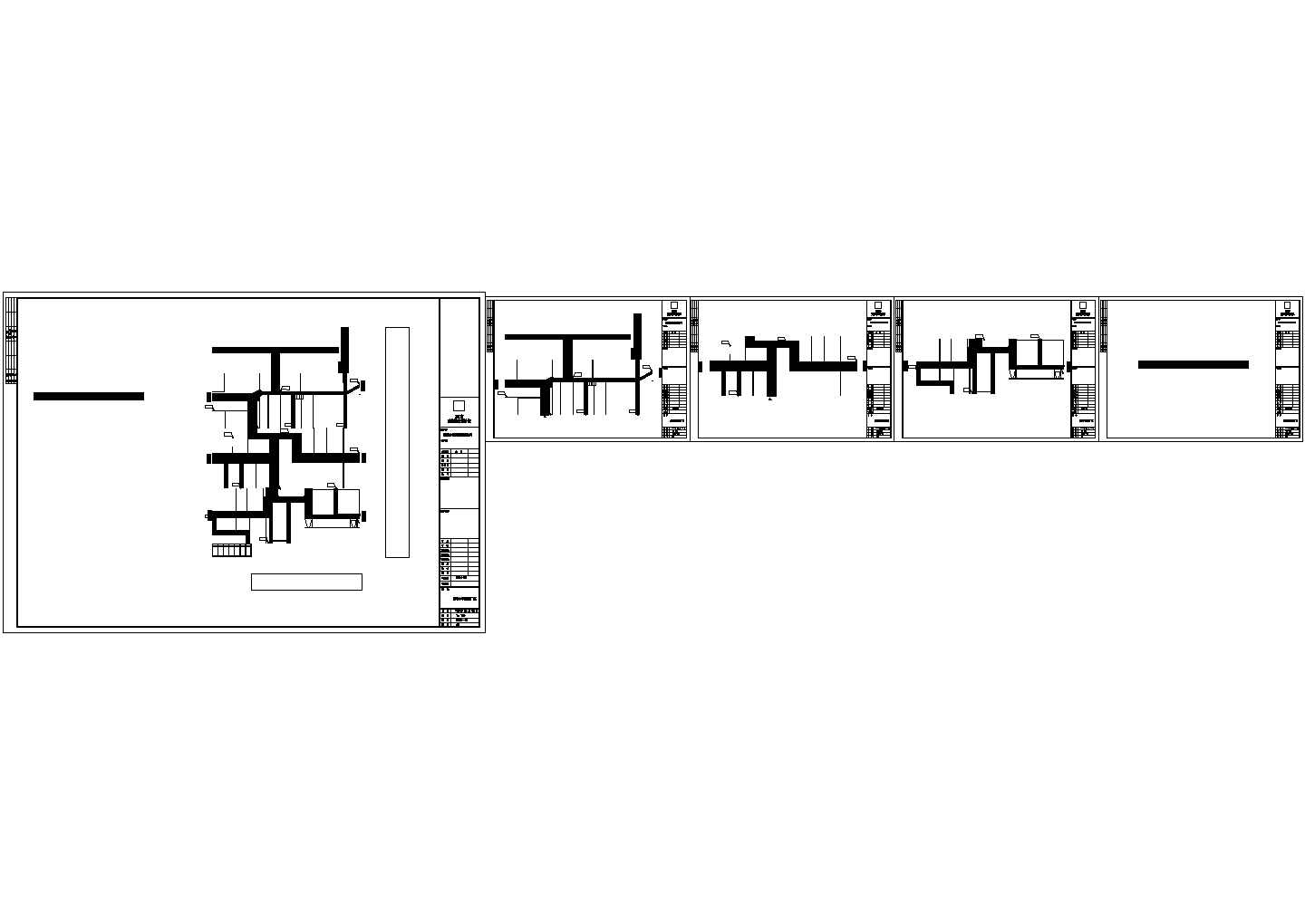 某某印刷制版厂疏散图（包括设备摆放、消防器材放置、标线等）