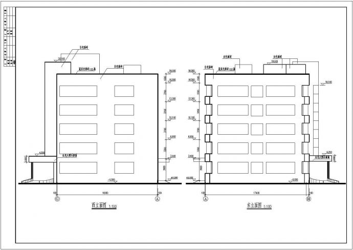 丹阳市某精神病疗养院全套施工建筑CAD图纸_图1